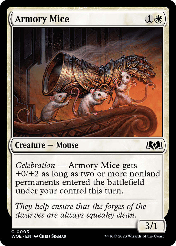 Armory Mice [Wilds of Eldraine] | Pandora's Boox