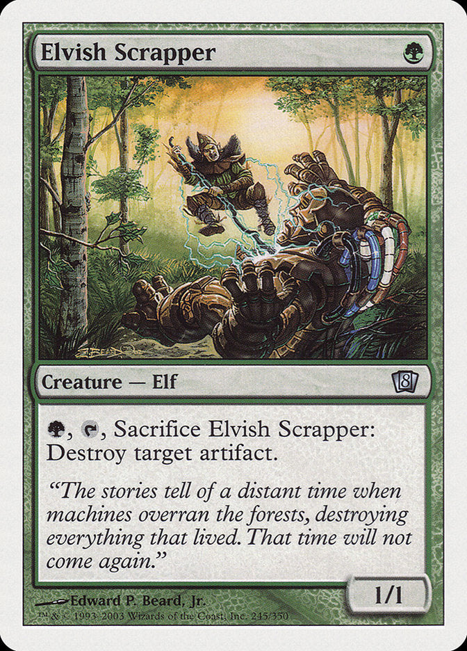 Elvish Scrapper [Eighth Edition] | Pandora's Boox