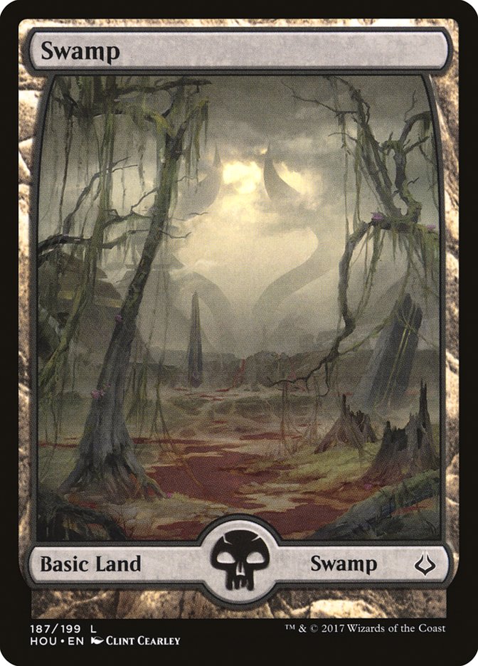 Swamp (187) [Hour of Devastation] | Pandora's Boox