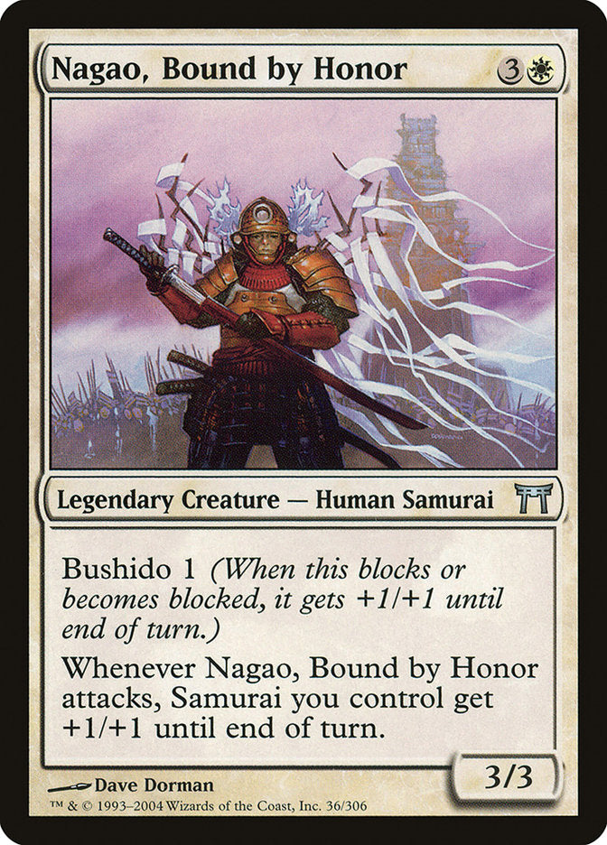 Nagao, Bound by Honor [Champions of Kamigawa] | Pandora's Boox