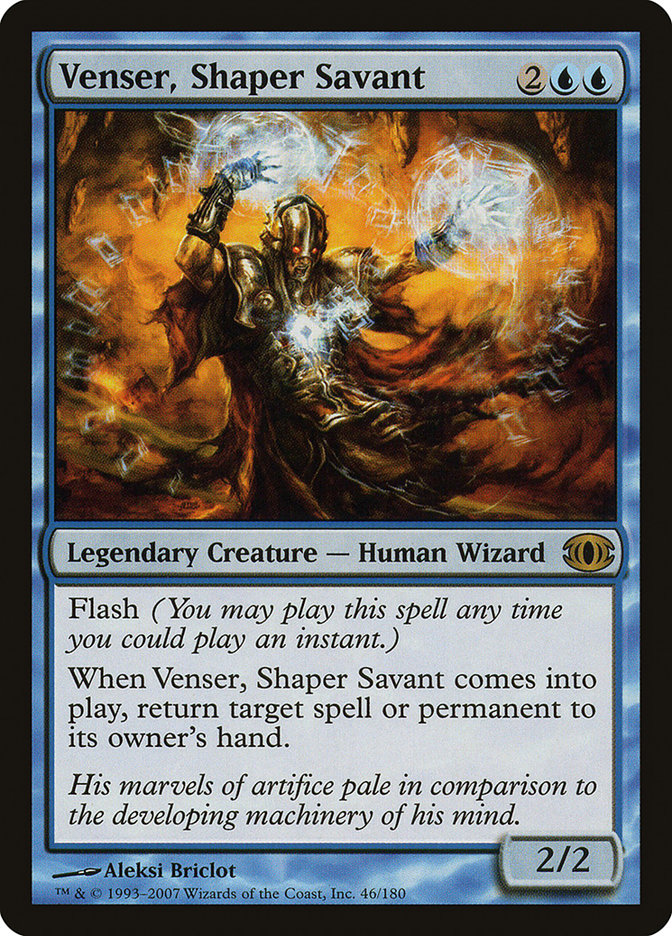 Venser, Shaper Savant [Future Sight] | Pandora's Boox
