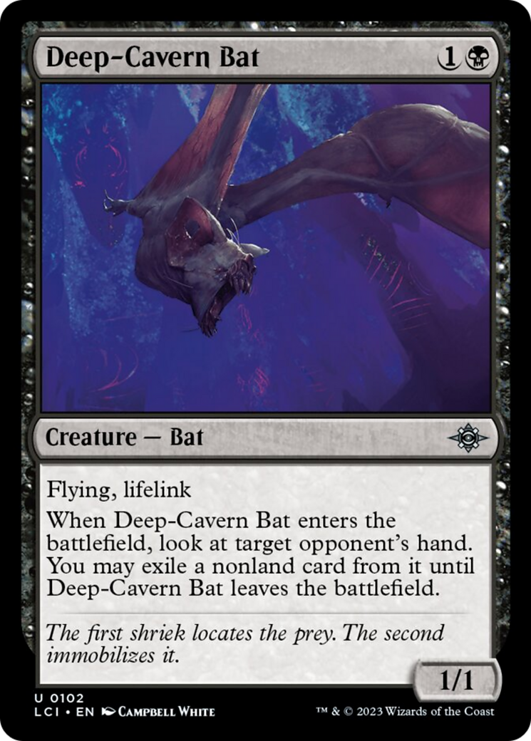 Deep-Cavern Bat [The Lost Caverns of Ixalan] | Pandora's Boox