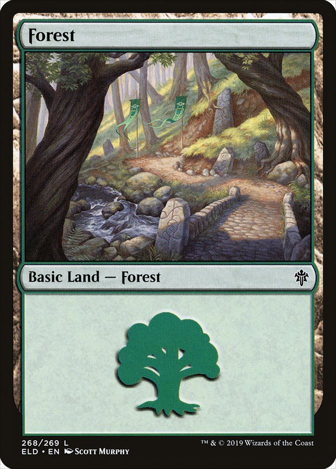Forest (268) [Throne of Eldraine] | Pandora's Boox