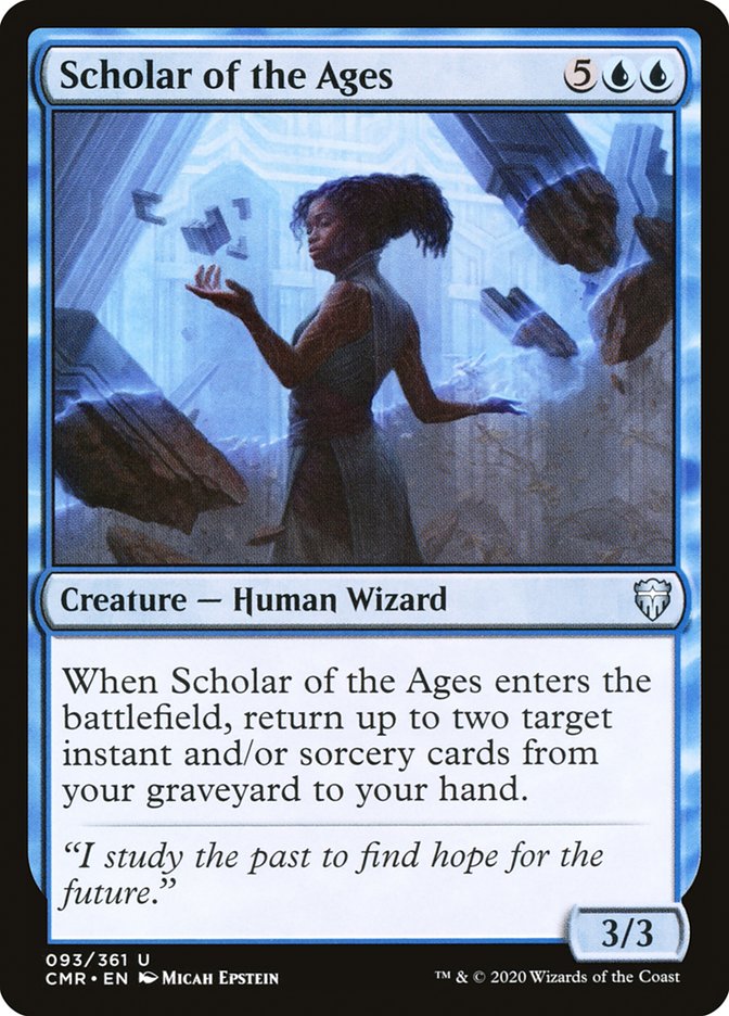 Scholar of the Ages [Commander Legends] | Pandora's Boox