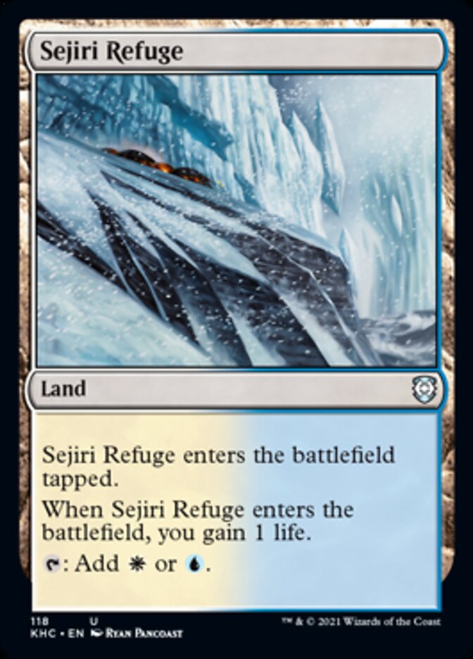 Sejiri Refuge [Kaldheim Commander] | Pandora's Boox