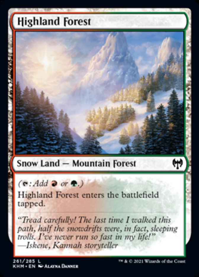 Highland Forest [Kaldheim] | Pandora's Boox