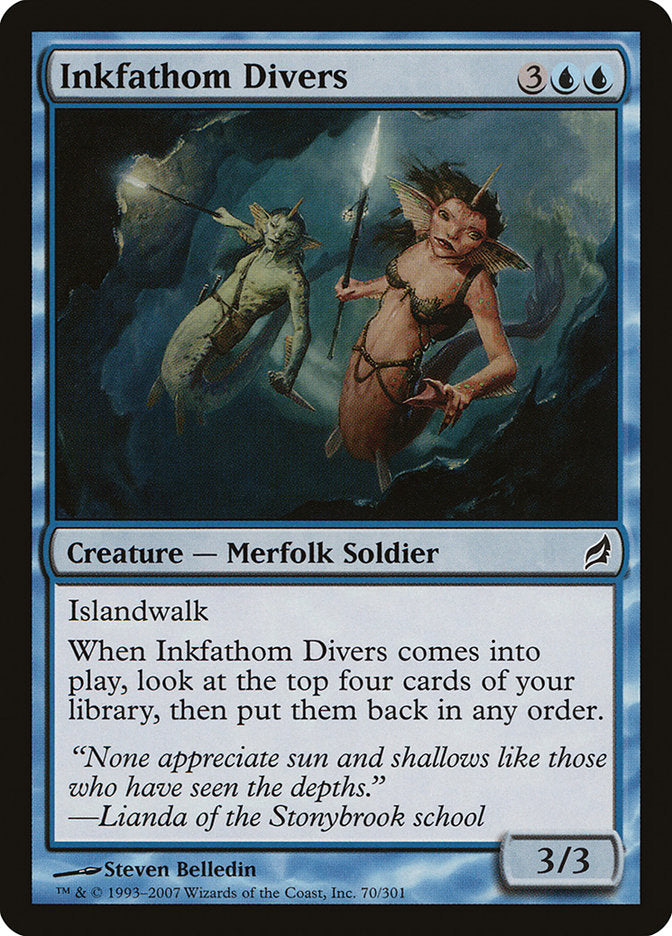 Inkfathom Divers [Lorwyn] | Pandora's Boox
