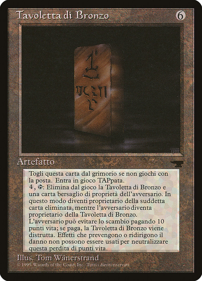 Bronze Tablet (Italian) - "Tavoletta di Bronzo" [Rinascimento] | Pandora's Boox