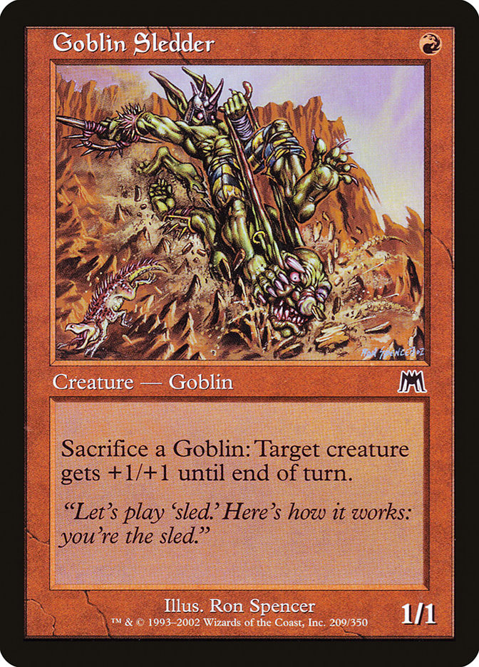 Goblin Sledder [Onslaught] | Pandora's Boox