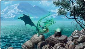 Dragon Shield Playmat - Bayaga the Familiar