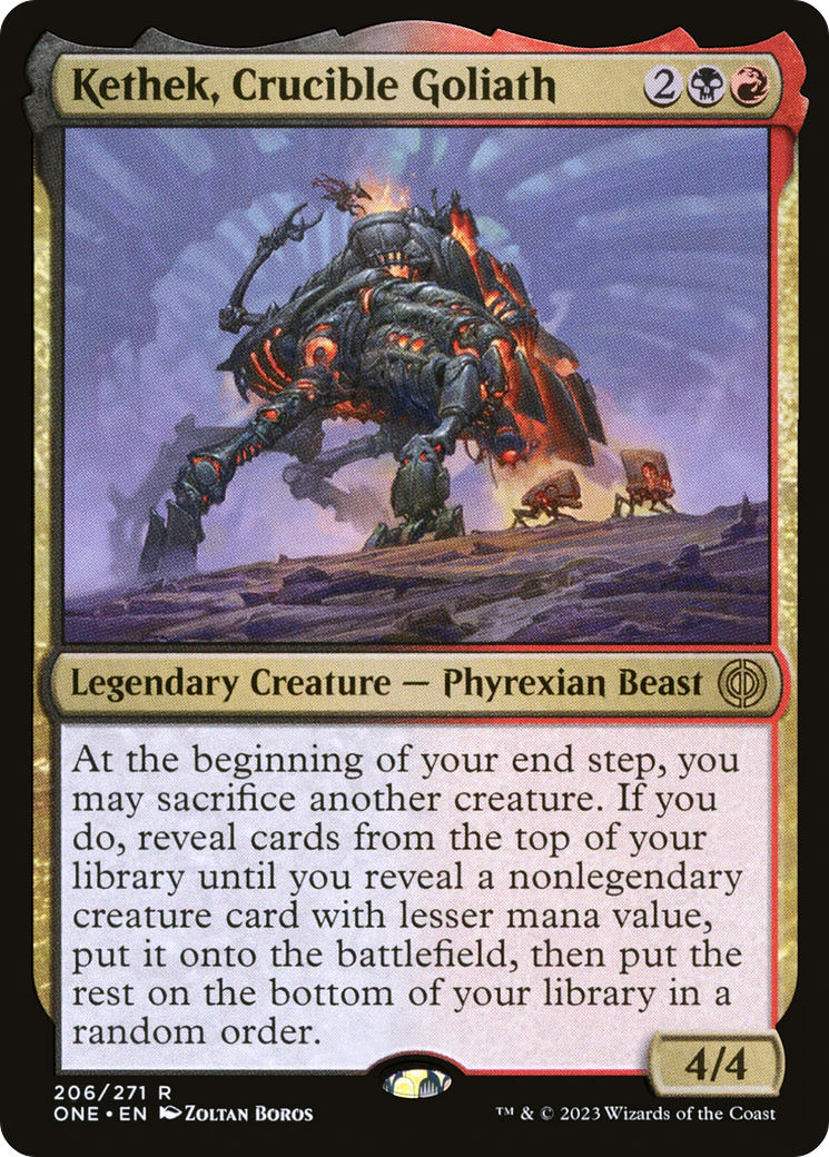 Kethek, Crucible Goliath [Phyrexia: All Will Be One] | Pandora's Boox