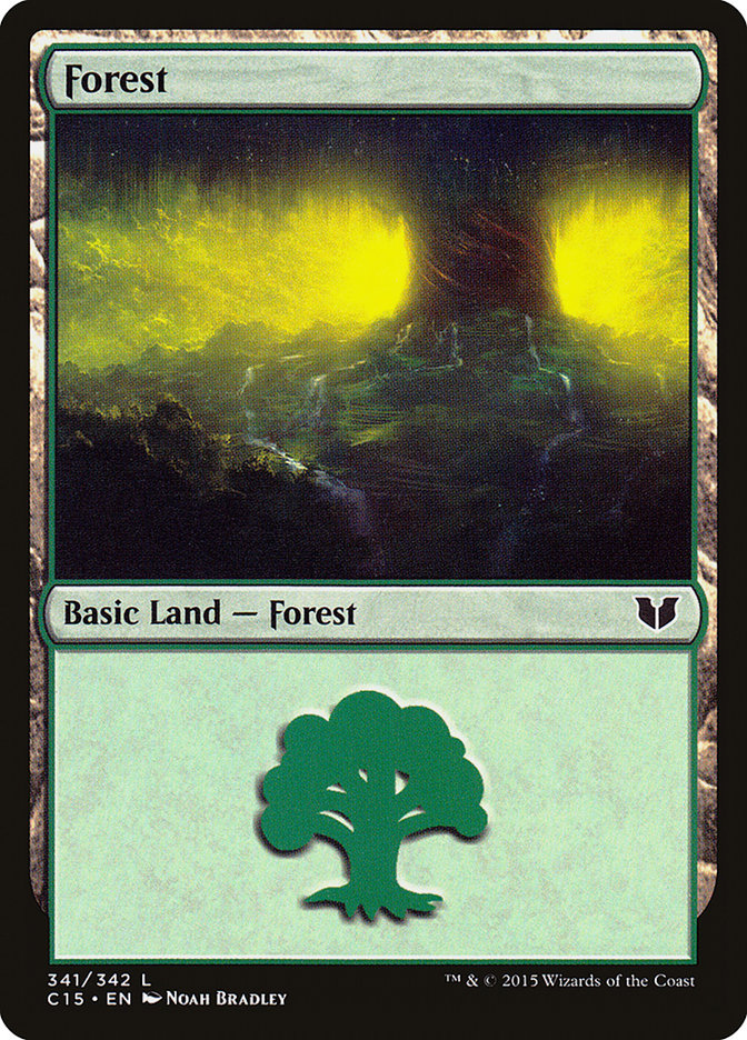 Forest (341) [Commander 2015] | Pandora's Boox