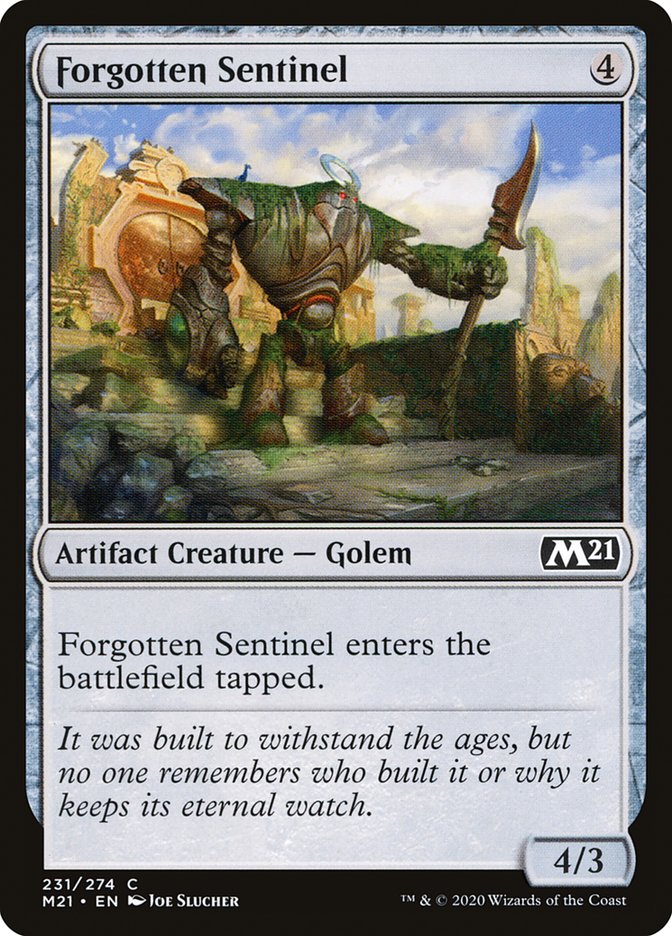 Forgotten Sentinel [Core Set 2021] | Pandora's Boox