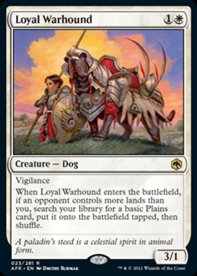 Loyal Warhound [Dungeons & Dragons: Adventures in the Forgotten Realms] | Pandora's Boox