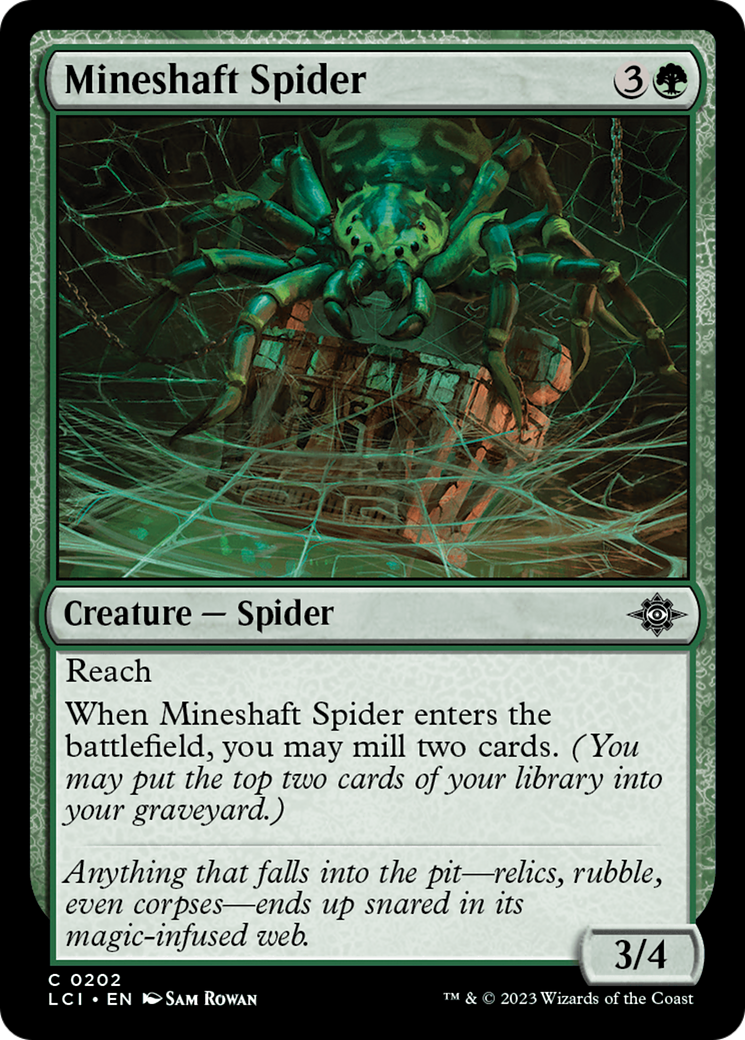 Mineshaft Spider [The Lost Caverns of Ixalan] | Pandora's Boox