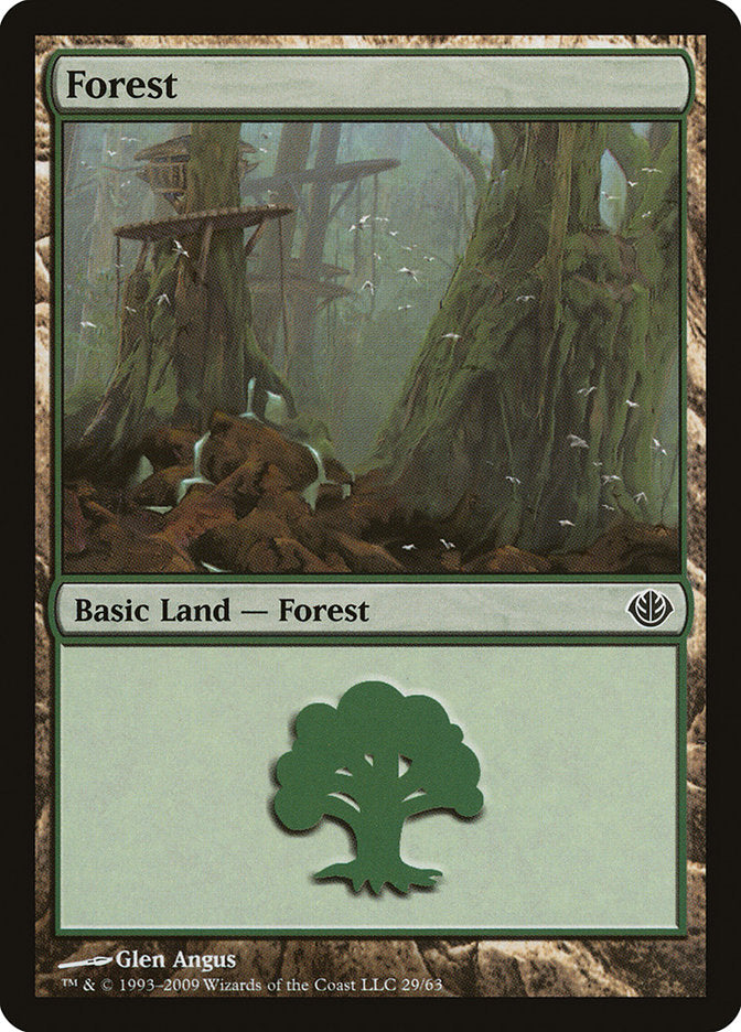 Forest (29) [Duel Decks: Garruk vs. Liliana] | Pandora's Boox
