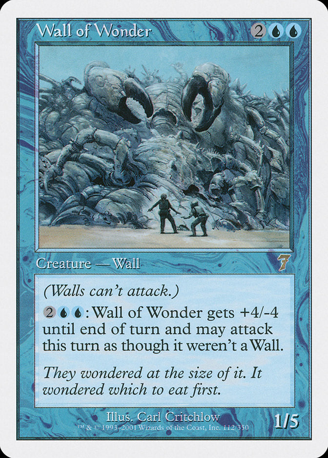 Wall of Wonder [Seventh Edition] | Pandora's Boox
