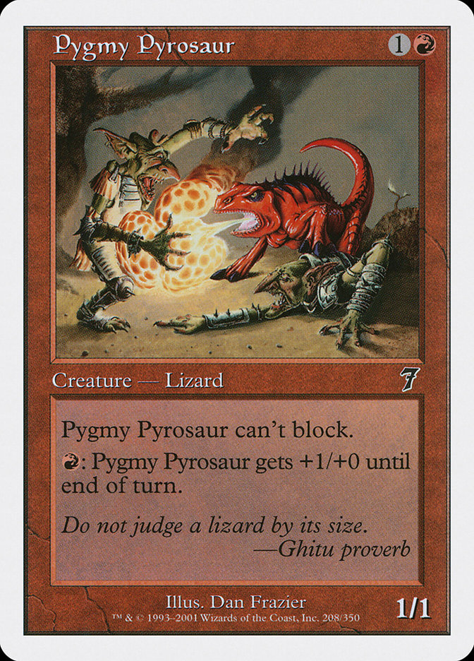 Pygmy Pyrosaur [Seventh Edition] | Pandora's Boox