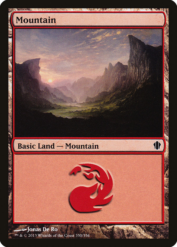 Mountain (350) [Commander 2013] | Pandora's Boox