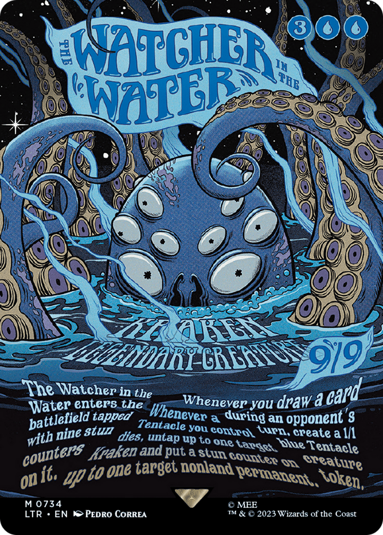 The Watcher in the Water (Borderless Poster) [The Lord of the Rings: Tales of Middle-Earth] | Pandora's Boox