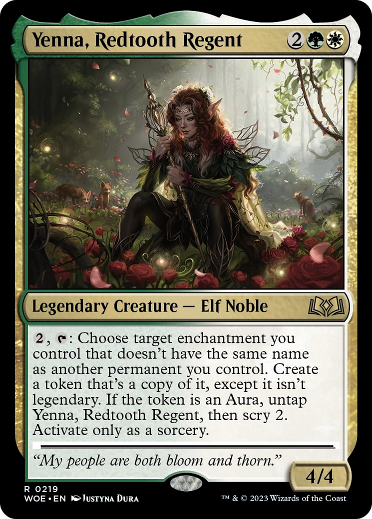 Yenna, Redtooth Regent [Wilds of Eldraine] | Pandora's Boox