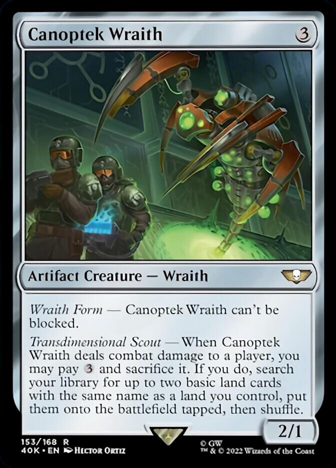 Canoptek Wraith [Warhammer 40,000] | Pandora's Boox