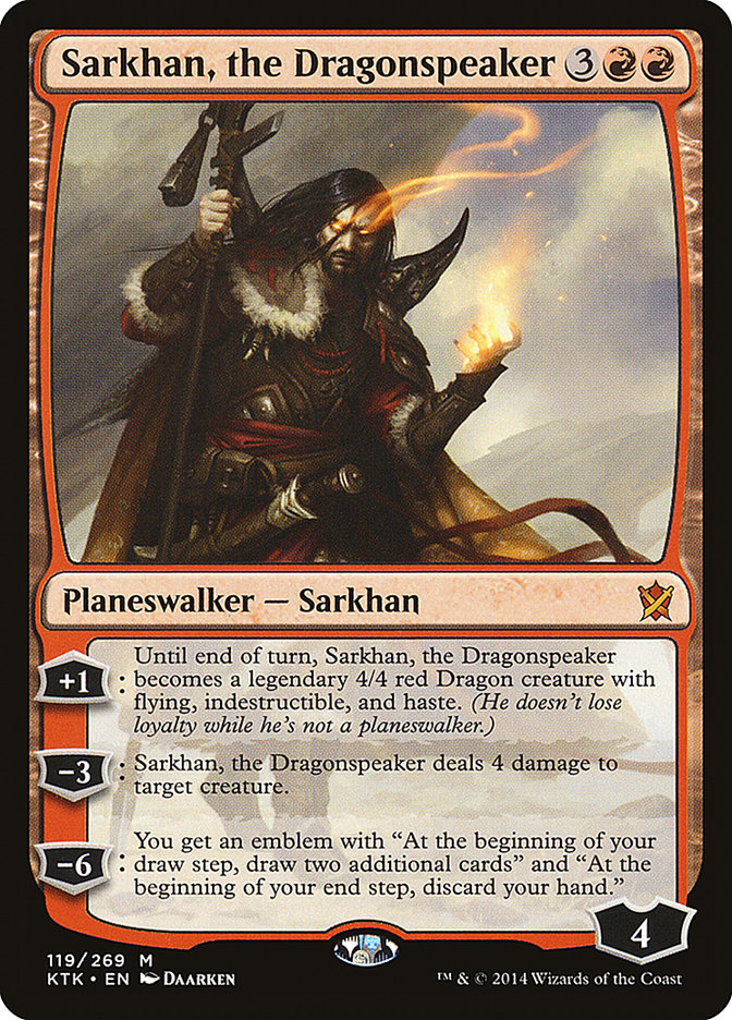 Sarkhan, the Dragonspeaker [Khans of Tarkir] | Pandora's Boox