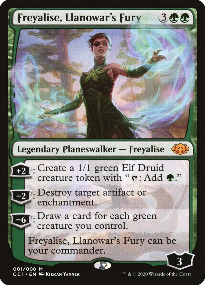 Freyalise, Llanowar's Fury [Commander Collection: Green] | Pandora's Boox