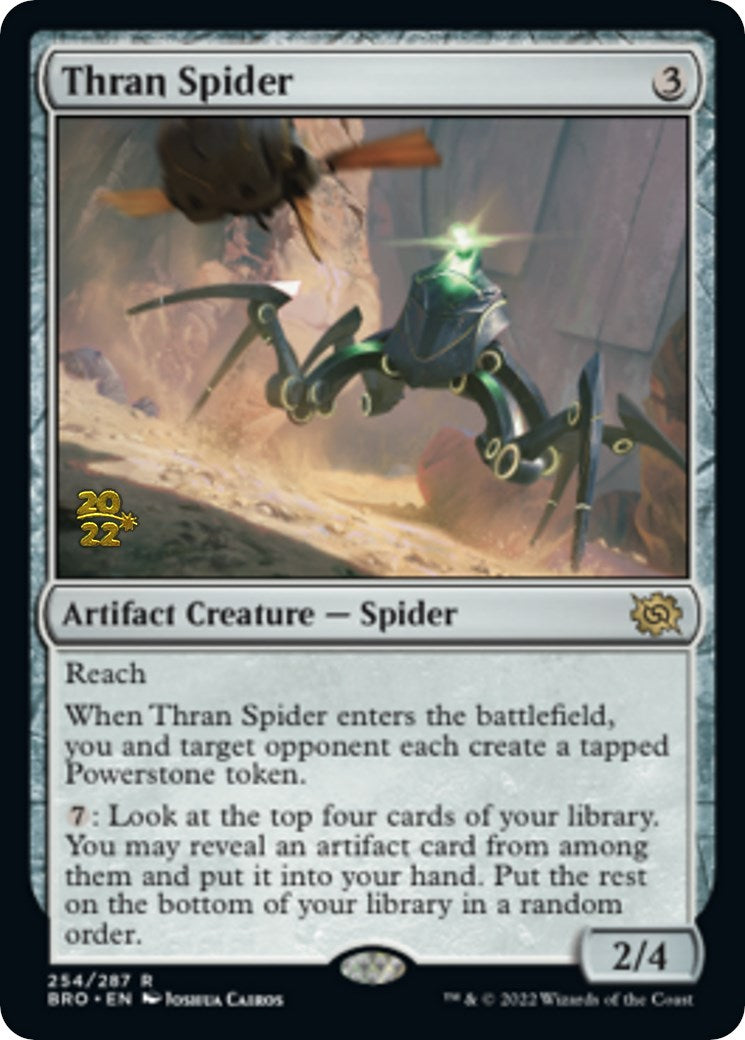 Thran Spider [The Brothers' War Prerelease Promos] | Pandora's Boox