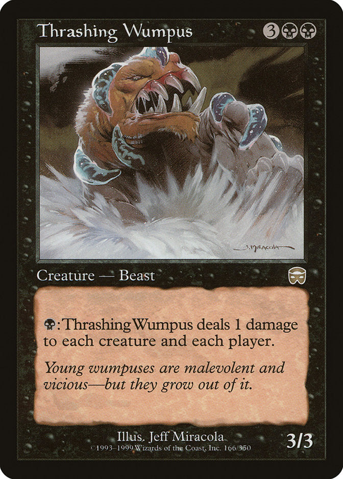 Thrashing Wumpus [Mercadian Masques] | Pandora's Boox