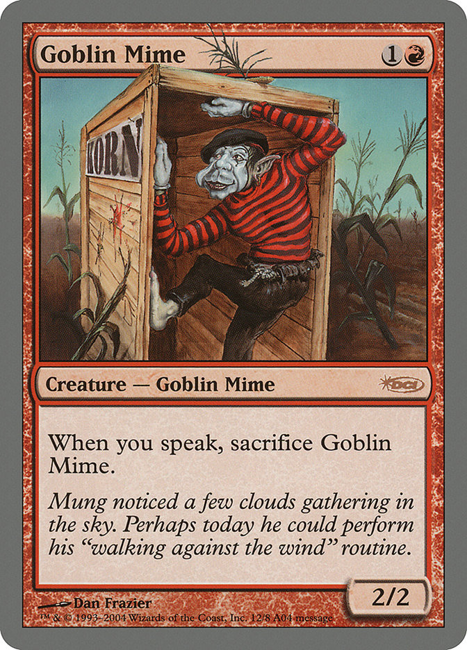 Goblin Mime [Arena League 2004] | Pandora's Boox