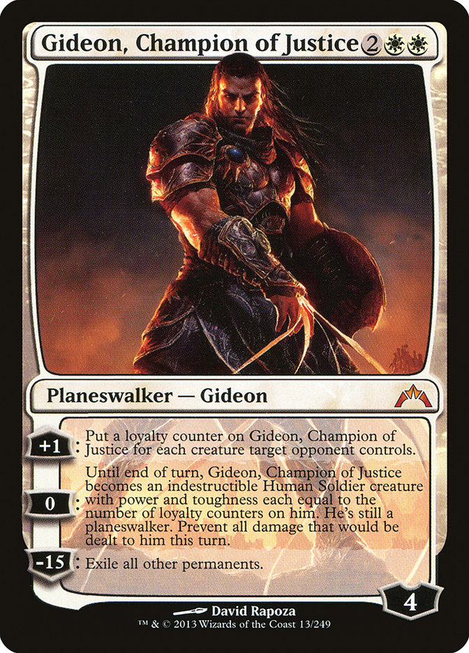 Gideon, Champion of Justice [Gatecrash] | Pandora's Boox