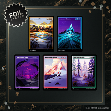 Secret Lair - PixelSnowLands.jpg Foil Etched Edition