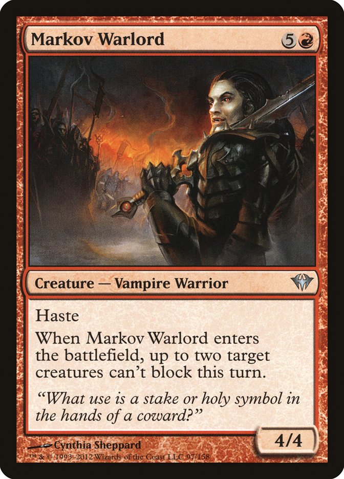 Markov Warlord [Dark Ascension] | Pandora's Boox