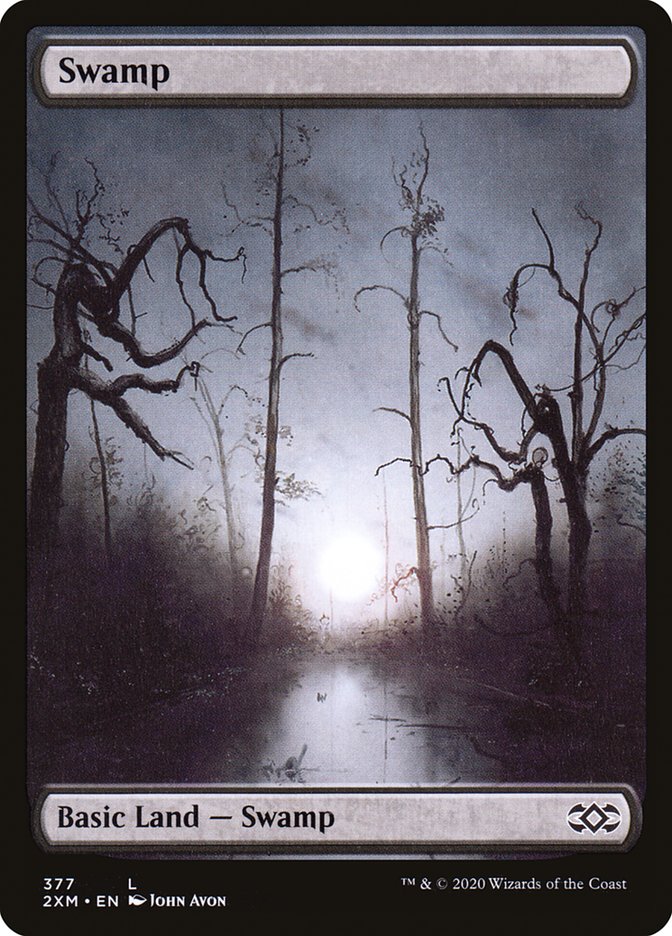 Swamp (377) [Double Masters] | Pandora's Boox