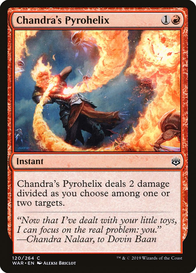 Chandra's Pyrohelix [War of the Spark] | Pandora's Boox