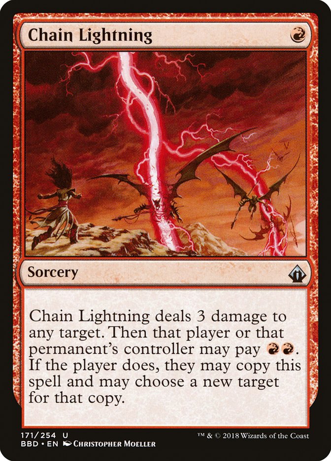 Chain Lightning [Battlebond] | Pandora's Boox