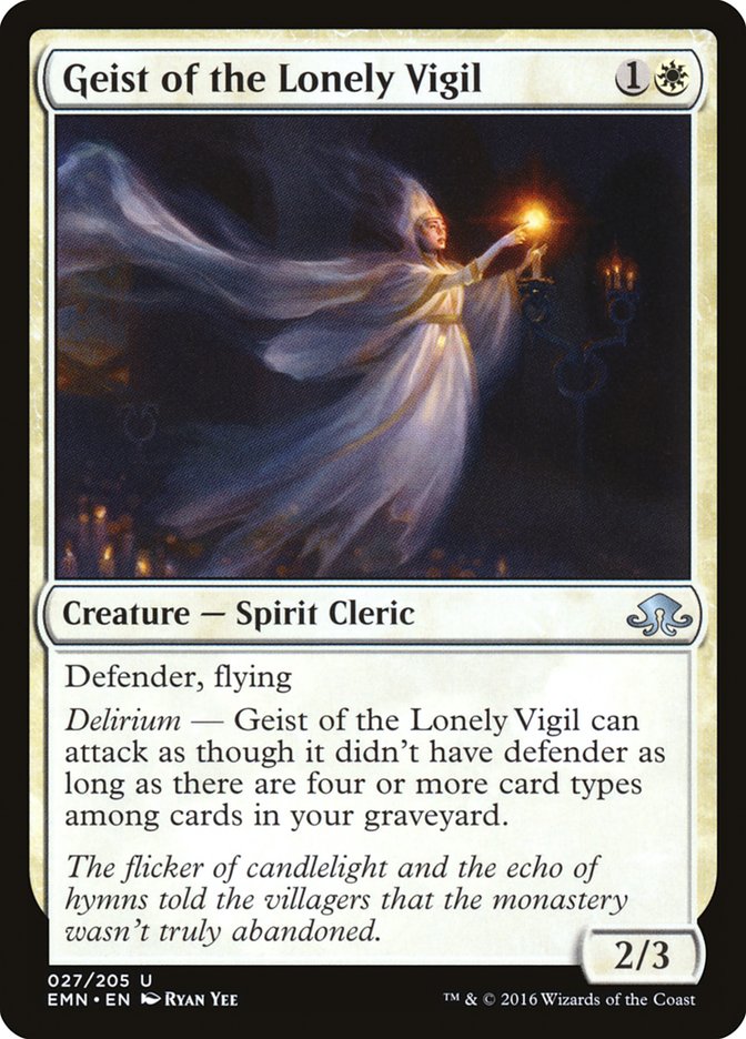 Geist of the Lonely Vigil [Eldritch Moon] | Pandora's Boox
