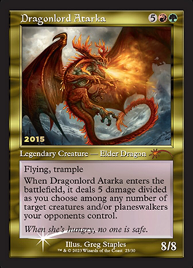 Dragonlord Atarka [30th Anniversary Promos] | Pandora's Boox