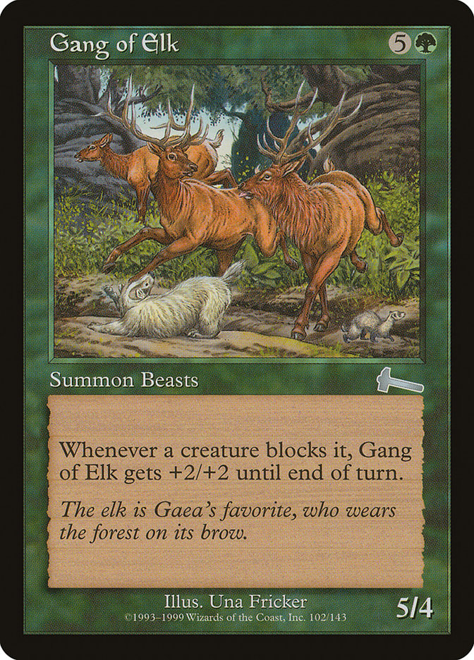 Gang of Elk [Urza's Legacy] | Pandora's Boox
