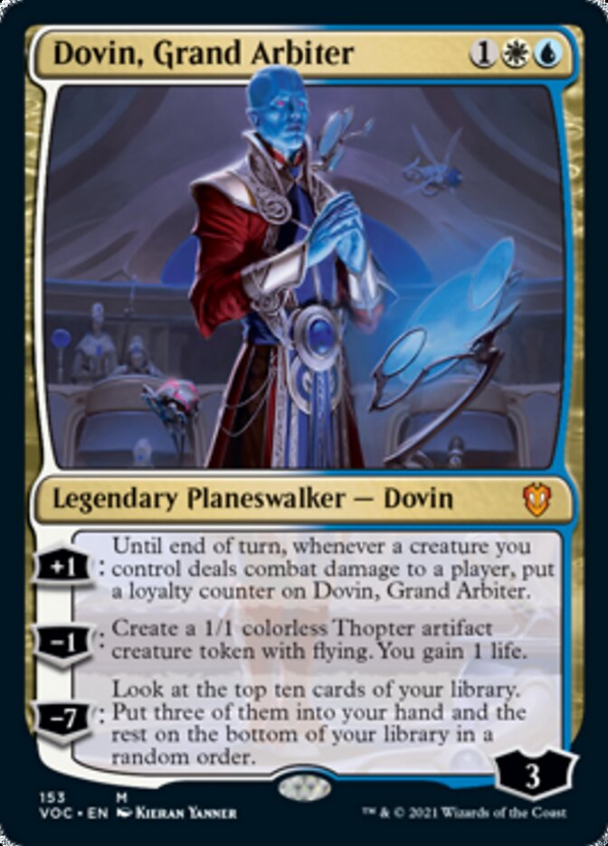 Dovin, Grand Arbiter [Innistrad: Crimson Vow Commander] | Pandora's Boox
