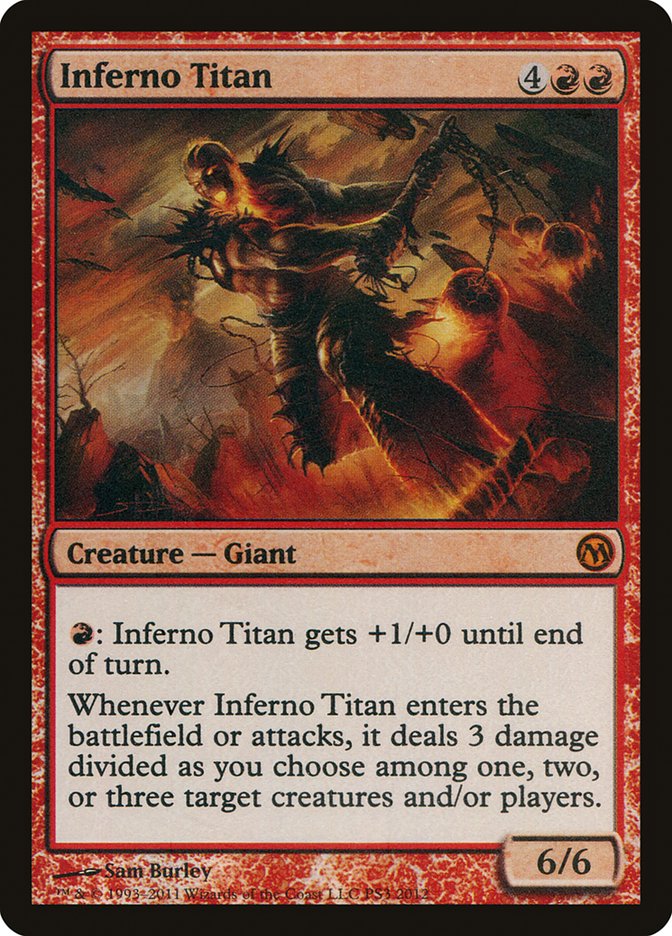 Inferno Titan (Duels of the Planeswalkers Promos) [Duels of the Planeswalkers Promos 2011] | Pandora's Boox