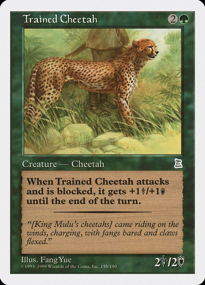 Trained Cheetah [Portal Three Kingdoms] | Pandora's Boox