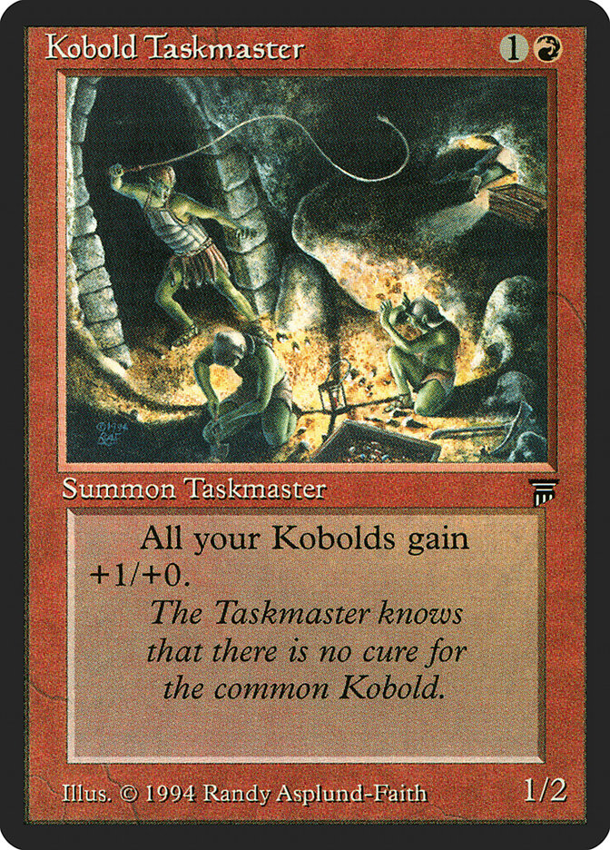 Kobold Taskmaster [Legends] | Pandora's Boox