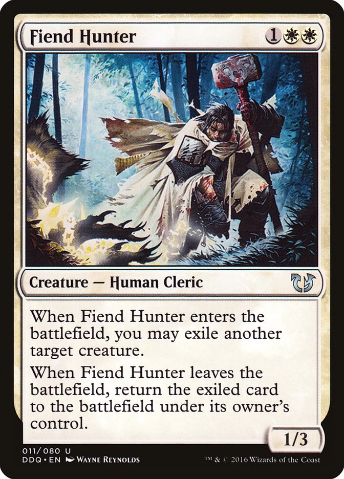 Fiend Hunter [Duel Decks: Blessed vs. Cursed] | Pandora's Boox