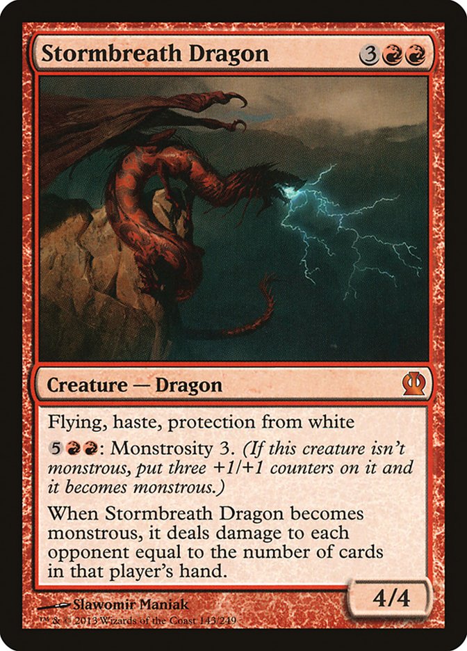 Stormbreath Dragon [Theros] | Pandora's Boox
