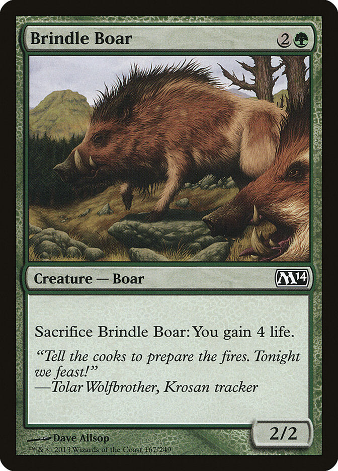 Brindle Boar [Magic 2014] | Pandora's Boox