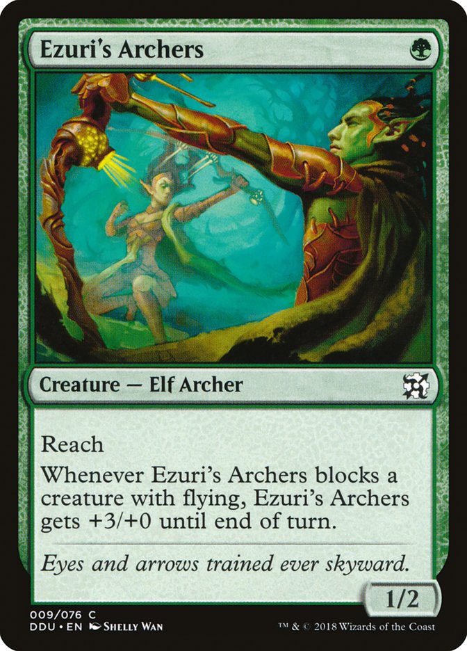 Ezuri's Archers [Duel Decks: Elves vs. Inventors] | Pandora's Boox