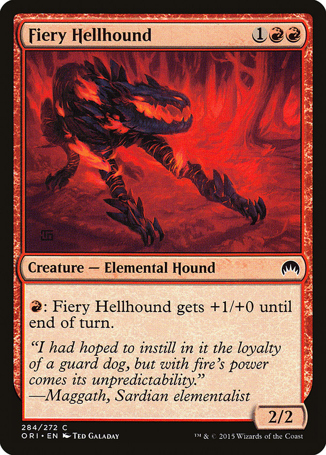 Fiery Hellhound [Magic Origins] | Pandora's Boox