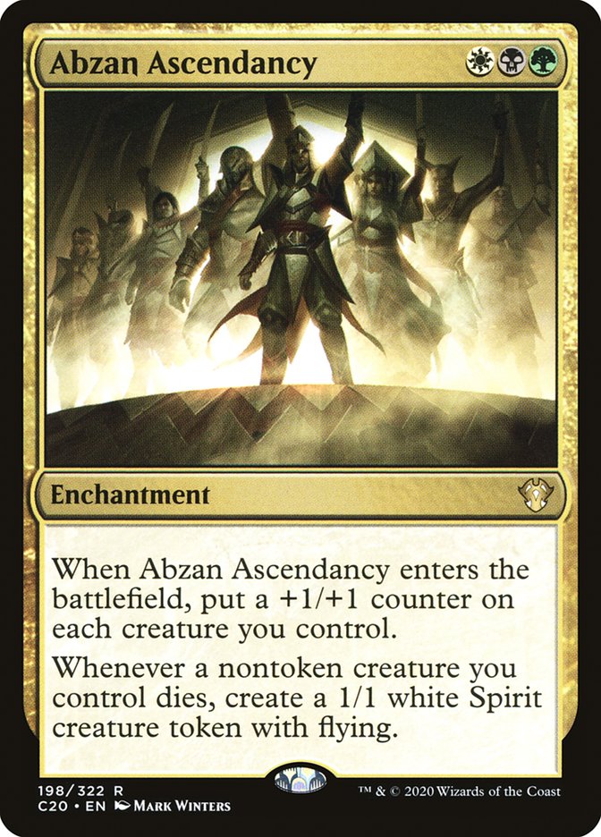 Abzan Ascendancy [Commander 2020] | Pandora's Boox